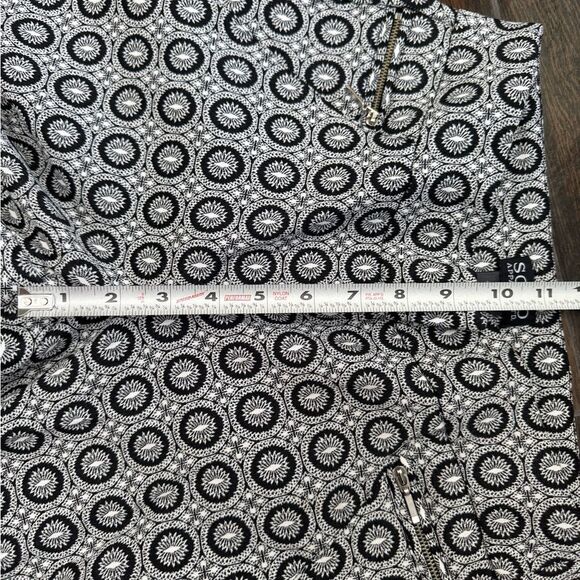 🖤 SOHO Apparel Ltd. Monochrome Geometric Pants – sz S - Picture 6 of 7